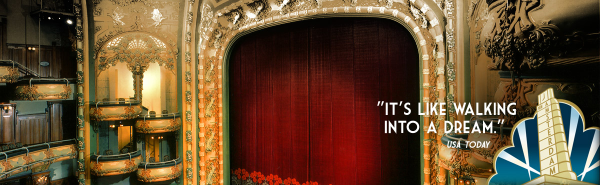 Photo of stage in theater